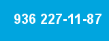 936 227-11-87 936 227-11-87